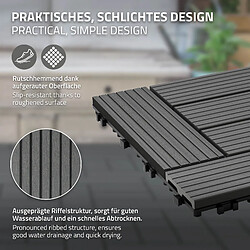 Avis ECD Germany WPC 30x30 cm - Anthracite