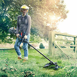 Lawnmaster Débroussailleuse thermique 26cc - démarrage électrique pas cher
