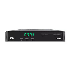 CGV Premio SAT HD-W7 Décodeur satellite TNT HD - Résolution HDMI 1080p - DiSEqC 1.0 / 1.1 - Port USB
