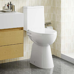VidaXL Toilette Haute Blanc