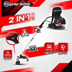 Avis ELEM GARDEN TECHNIC Débroussailleuse thermique dorsale