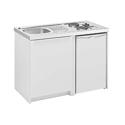 Moderna Kitchenette CADETTE 120 cm - Blanc