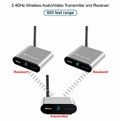 Wewoo Transmetteur AV sans fil 2,4 GHz pas cher