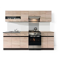 Cstore Cuisine complète Junona - Chêne sonoma pas cher
