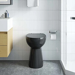 VidaXL Toilette élevée sans bord
