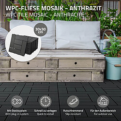 Acheter ECD Germany WPC 30x30 cm - Anthracite