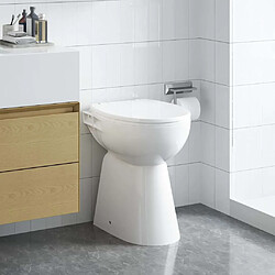 Acheter VidaXL Toilette Haute Blanc