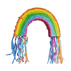 PARTYPRO Pinata Arc en Ciel Pinata à suspendre - Arc en ciel - Surprise d'anniversaire - Ne convient pas aux enfants < 36 mois
