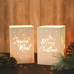 Graine Créative Graines Creatives Photophore Papier Joyeux Noel
