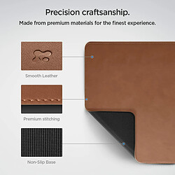 Spigen Sgp Spigen Tapis de Bureau Vegan - Marron pas cher