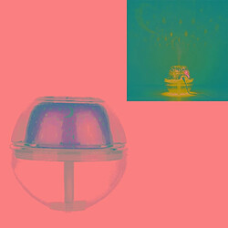 Wewoo Cristal LED Projection Or