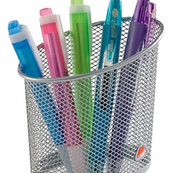 Alba Pot à crayons Mesh - Gris