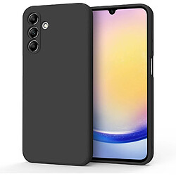 Little Boutik Galaxy A25 5G - Noir Coque silicone souple - Design minimaliste - Protection fine