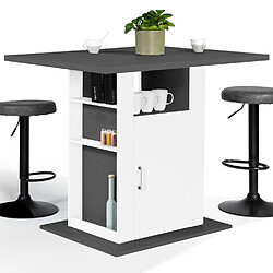 Idmarket MARKET Ilot UGO - Plateau Gris Blanc