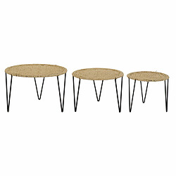 DKD Home Decor Tables - Marron Métal