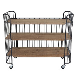 Mendler Desserte en bois - Marron