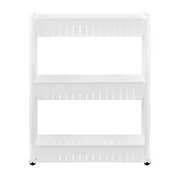 Helloshop26 Meuble de rangement 72 cm blanc
