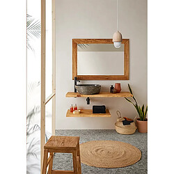 Acheter Pegane Carrelage de mosaïque marbre - Gris