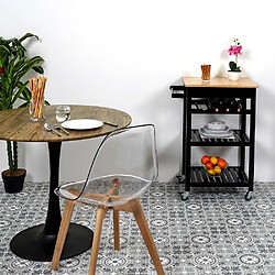 The Home Deco Factory the_home_deco_factory Desserte Bois Noir