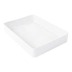 Helloshop26 Chariot de service blanc 78,5 x 46 x 35 cm