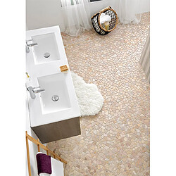 Avis Pegane Carrelage de mosaïque marbre - Rose