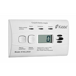 Kidde K10LLDCO Détecteur de monoxyde de carbone