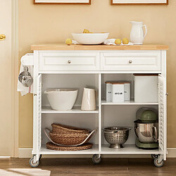 SoBuy Desserte sur roulettes FKW84-II