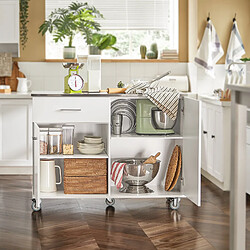 SoBuy FKW117-W Desserte de Cuisine Design