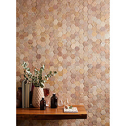 Avis Pegane Carrelage mosaïque rose