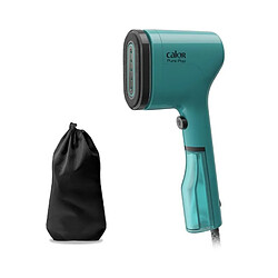 Calor Pure Pop DT2024C0 Défroisseur vapeur portable - 1300 W - 20 g/min - Chauffe 15 s - Tête réversible velours/anti-peluches - Autonomie limitée