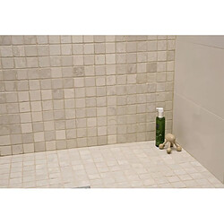 Avis Pegane Carrelage Mosaïque en Marbre Blanc - 30 x 30 cm