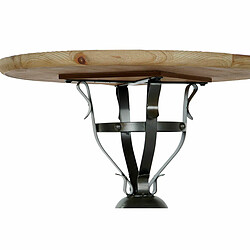 Dkd home decor Table d'appoint vintage - Noir
