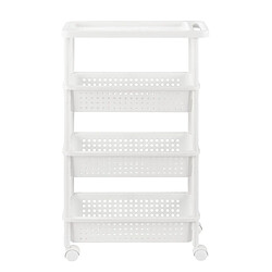 Helloshop26 Meuble de rangement 100 cm blanc