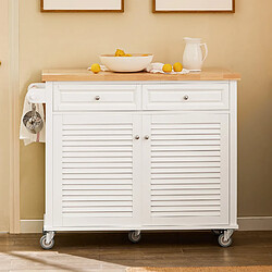 SoBuy Desserte sur roulettes FKW84-II