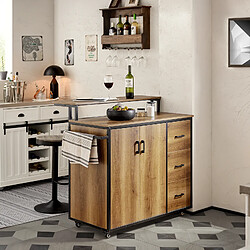 SoBuy KNL02-PF Placard de Cuisine