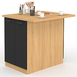 Idmarket MARKET Ilot IVO - Bois Portes noires