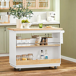 SoBuy FKW107-II-WN Chariot de cuisine