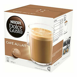 Dolce gusto capsules café au lait - 16 unités