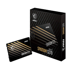 Msi Spatium 1To 2.5" pas cher