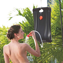 Habitat Et Jardin Douche solaire portable Pavillo - 20L Renforcé - 41 x 58 m avec thermomètre