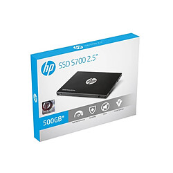 HP S700 - 500 Go Noir SSD interne - 500 GB - SATA - 2.5"