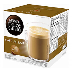 Dolce gusto capsules café au lait - 16 unités