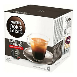 Dolce gusto Capsules café Espresso Intenso décaféiné - 16 unités