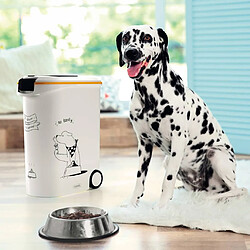 Curver Récipient Alimentaire à Roulettes pour Chien - 54L