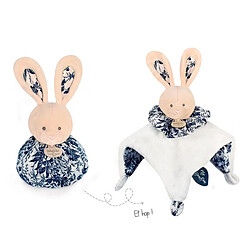 Doudou et compagnie doudou boule lapin - blanc