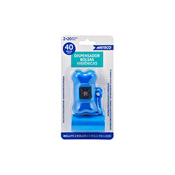 Distributeur de sacs déjections canines - Bleu