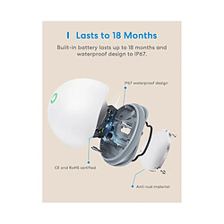 Meross Kit Détecteur Fuite d'Eau MS400HHK