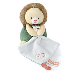 Doudou et compagnie peluche lion doudou mouchoir