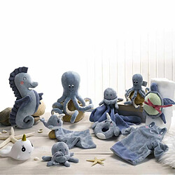 Paris prix Doudou bébé narval avec hochet