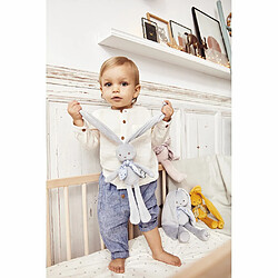 Avis Kaloo doudou lapin Lapinoo velours - Bleu